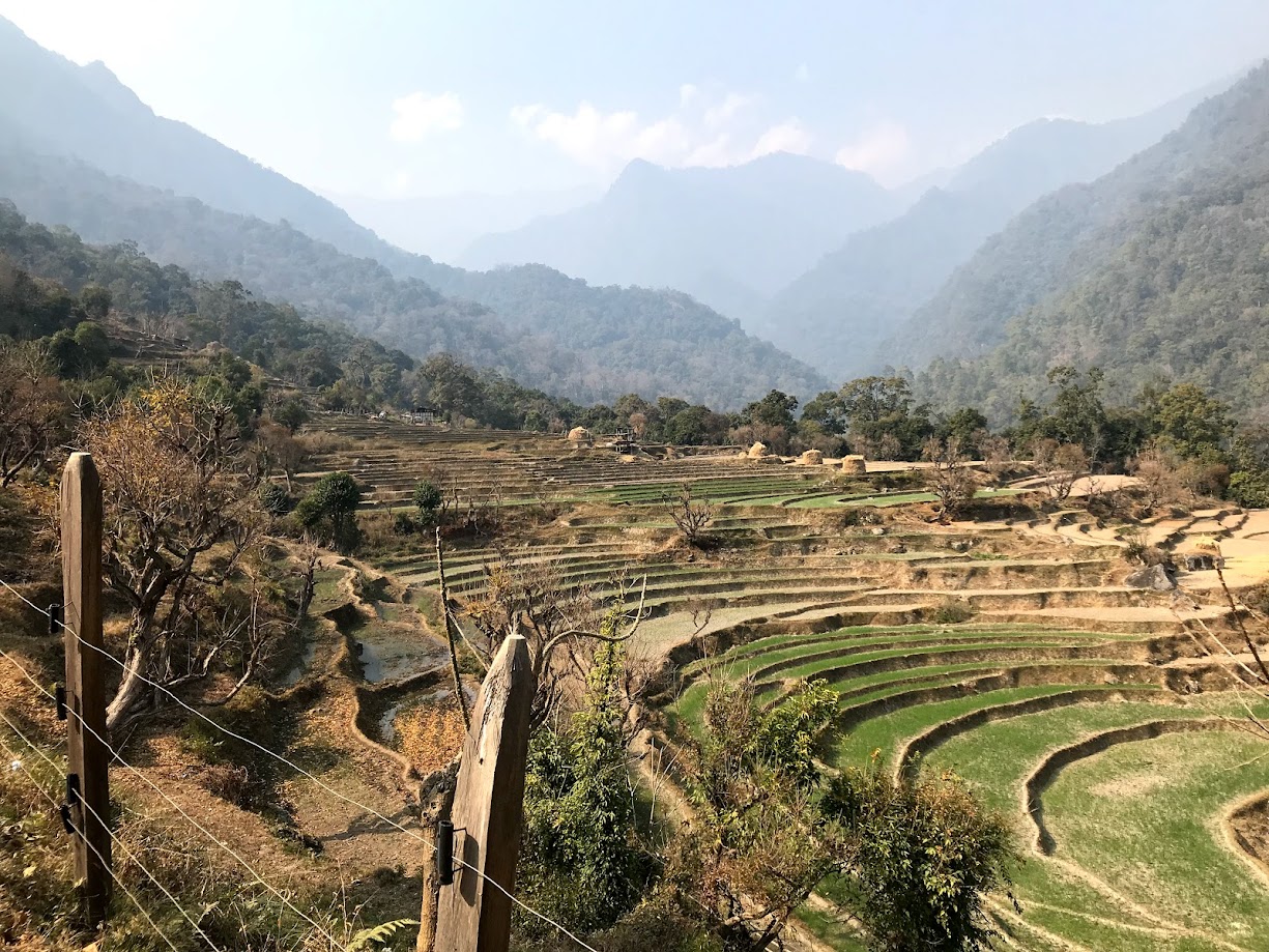 Green landscapes of Bhutan